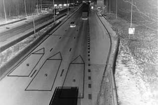 逆走車両検知