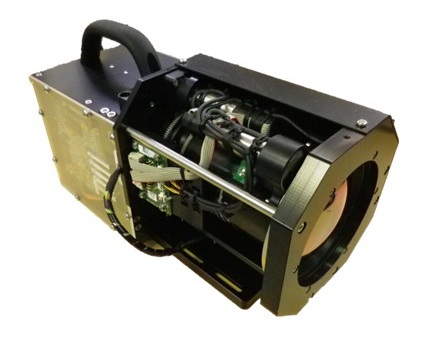 SCD検出器搭載 MWIRデモカメラ 製作例 画像